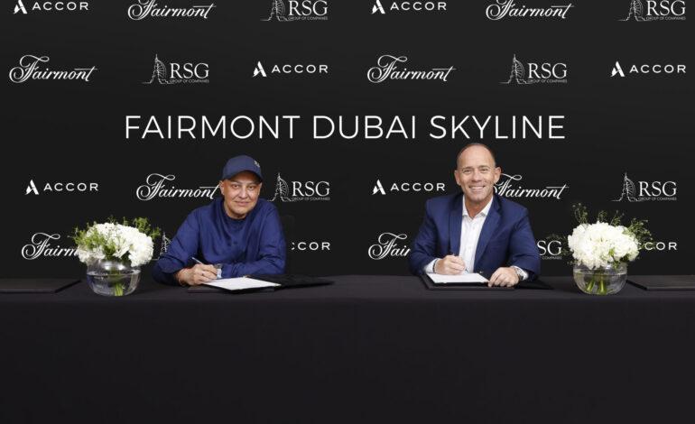 GROUP ADDS ICONIC FAIRMONT HOTELS AND RESORTS PROPERTY TO ITS PORTFOLIO IN THE UAE